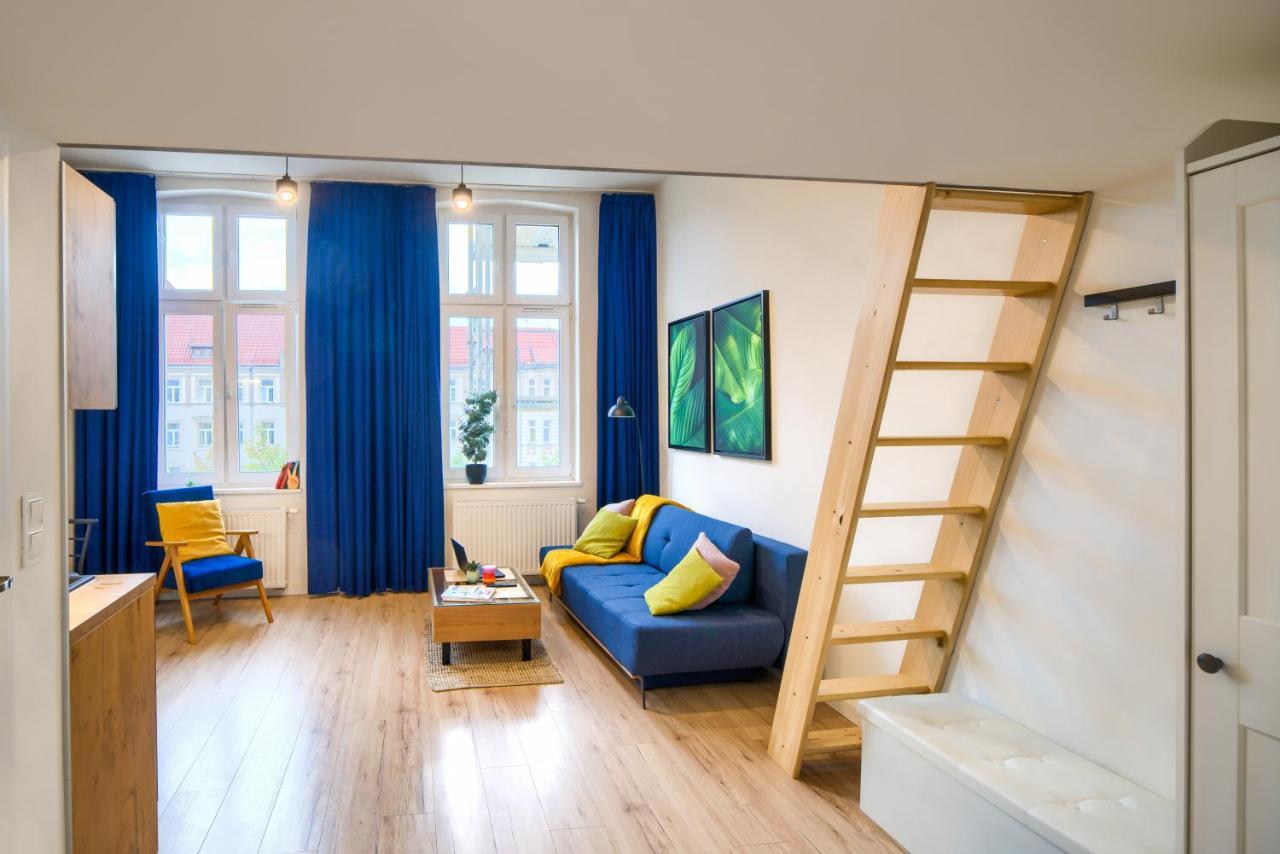 Apartmán Tiny Studio City Centre / Mala Kawalerka Štetín Exteriér fotografie