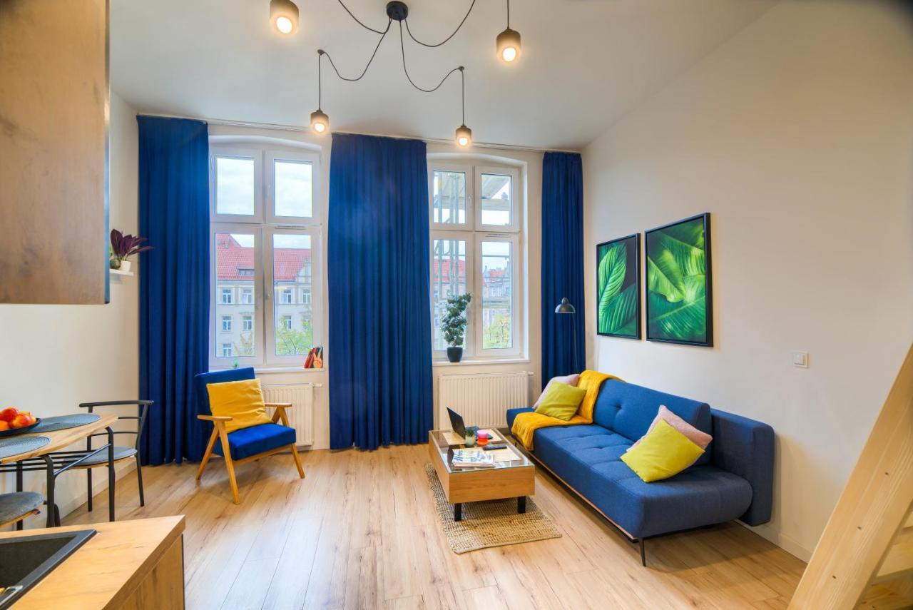 Apartmán Tiny Studio City Centre / Mala Kawalerka Štetín Exteriér fotografie