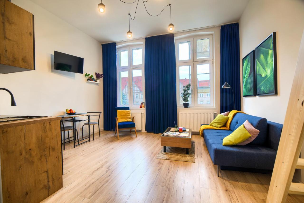 Apartmán Tiny Studio City Centre / Mala Kawalerka Štetín Exteriér fotografie