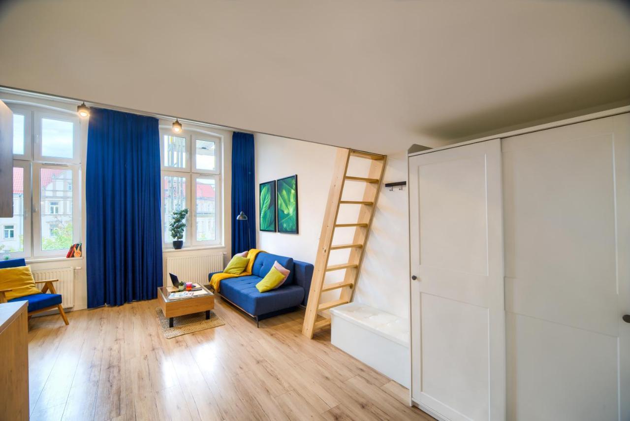 Apartmán Tiny Studio City Centre / Mala Kawalerka Štetín Exteriér fotografie