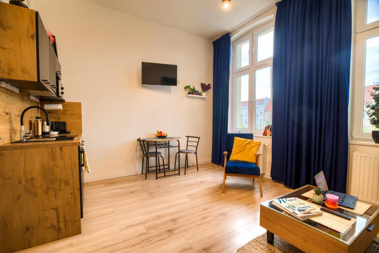 Apartmán Tiny Studio City Centre / Mala Kawalerka Štetín Exteriér fotografie