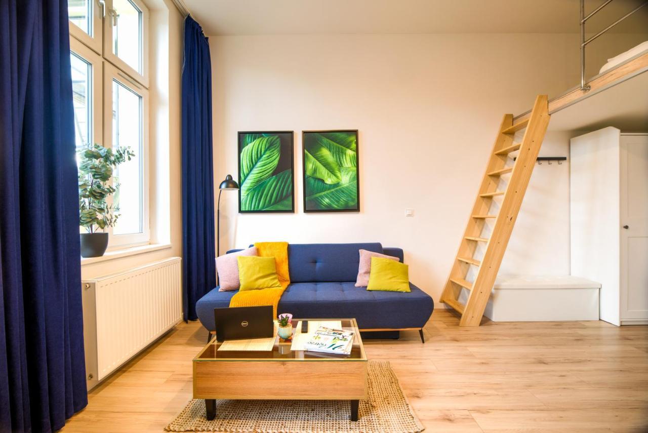 Apartmán Tiny Studio City Centre / Mala Kawalerka Štetín Exteriér fotografie
